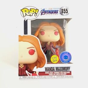Funko POP! Marvel Avengers: Endgame Wanda Maximoff #855 PIAB Glows in the‎ Dark